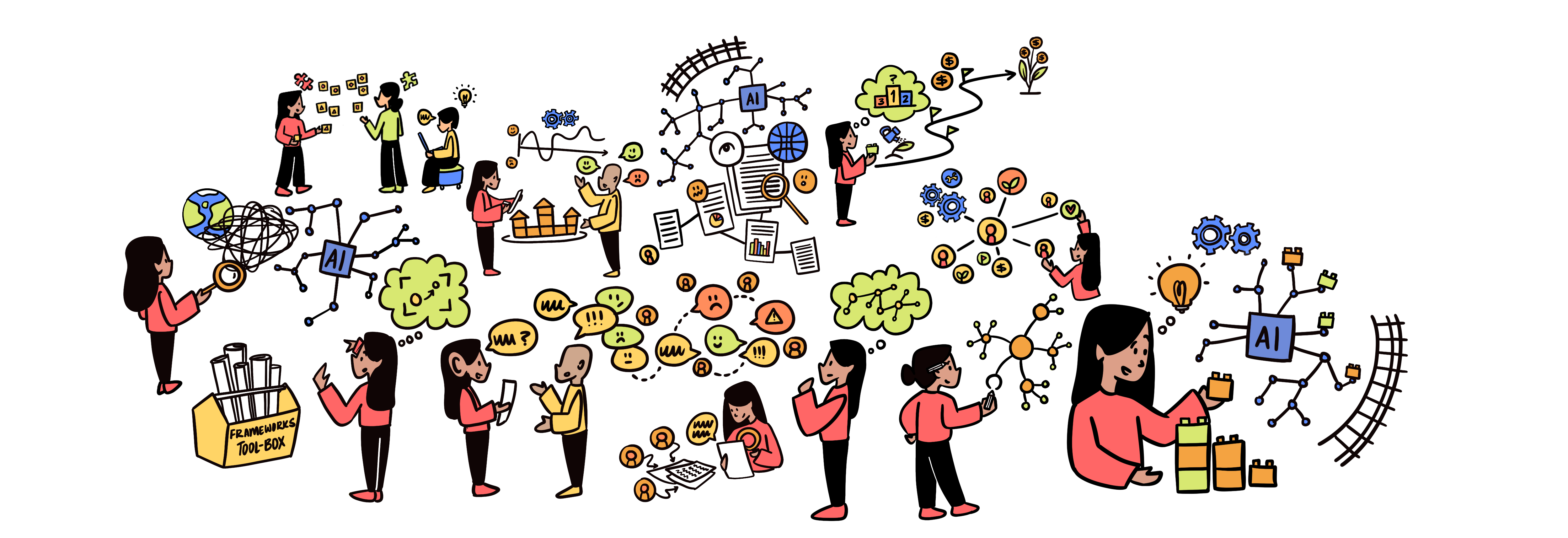 Landing page illustration