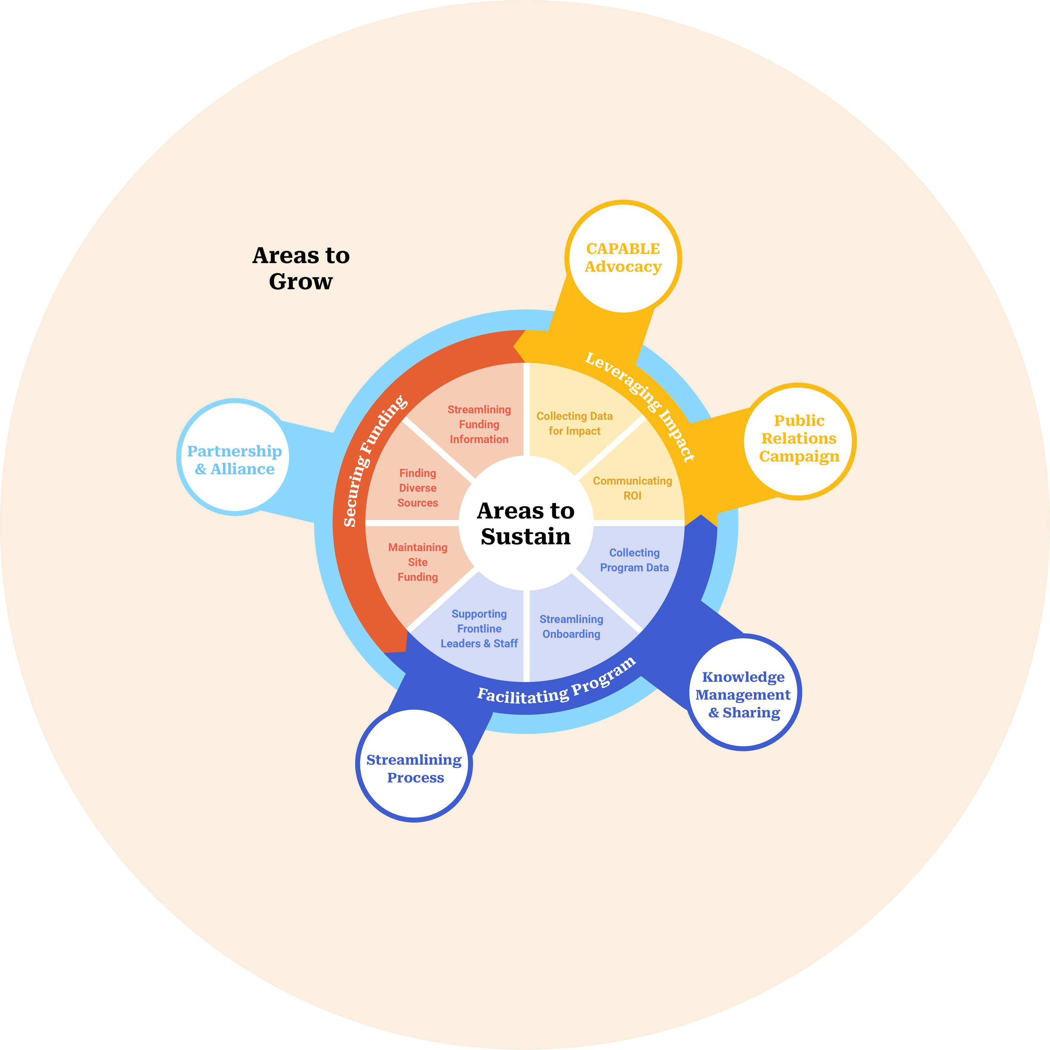 Opportunity model diagram for CAPABLE program